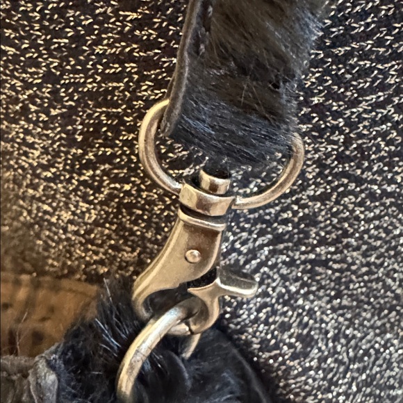 Frye Anna Sui Runway fur mini Cameron with dustbag FIRM - Picture 11 of 12